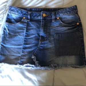 Tory Burch mini denim skirt
